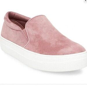 Steve Madden Gills Suede Platform Sneaker in Blush 8.5 (Never Worn)